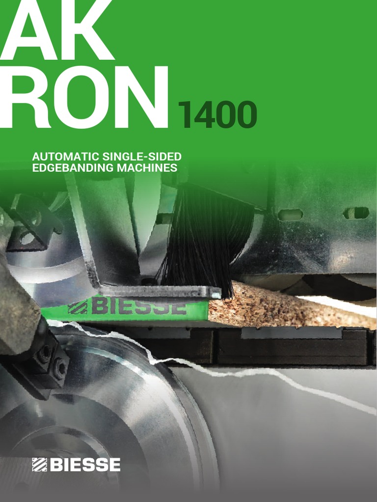 Biesse Akron 1400 Edgebander Overview | PDF | Internet Of Things ...
