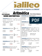 Serie Aritmetica - Geometrica - Polinomial