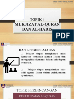 Ctu 087 - Topik 4 Mukjizat Al-Quran Dan Al-Hadith