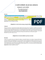 Artigo Adaptação A Universidade em Jovens Calouros PDF