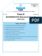 CBSE-X-Q & Sol - Mathematics (Standard - Term-II) - 05-05-2022