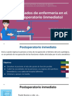 Cuidados Postoperatorio