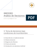 U3. Toma de Decisiones Bajo Incertidumbre