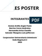 Poster Londres - Villavicencio