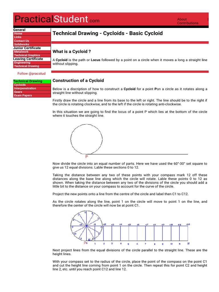 Student: Practical | PDF | Circle | Curvature