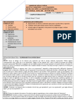 Plan de Trabajo 1, 4 Al 8 de Julio Del 2022