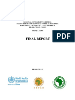 Final Report Edited HRH Regional Consultation