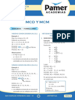 MCD y MCM: Métodos para calcular el Máximo Común Divisor y Mínimo Común Múltiplo