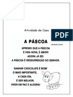 Atividade de Páscoa