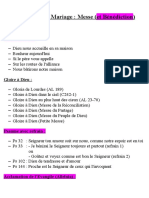 Déroulé de Cérémonie de Mariage (Messe Ou Bénédiction)