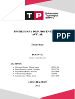 Problemas y Desafios en El Peru Actual - Ensayo