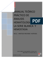 MANUAL PRACTICO DE ANALISIS HEMATOLÓGICO y HEMOSTASIA