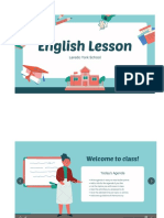 Diseño Diapositiva para Inglés