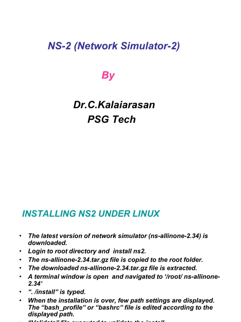 Ns2 Workshop | PDF | Routing | Network Topology