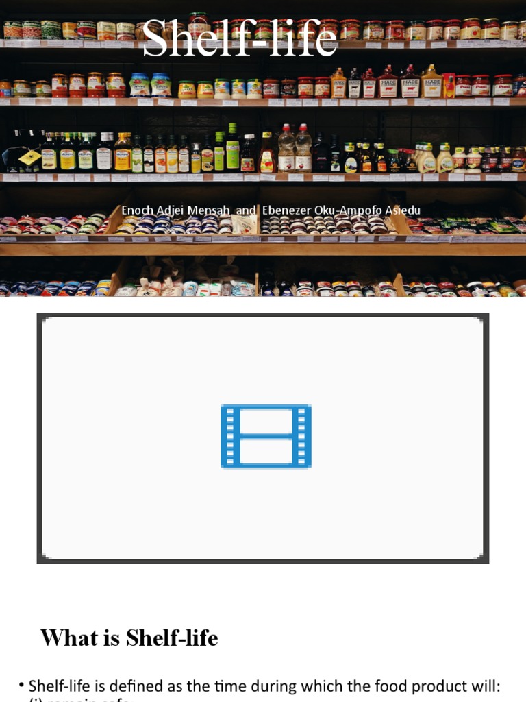 Shelf Life | Download Free PDF | Shelf Life | Experiment