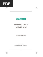 N68-GS3 UCC / N68-S3 UCC: User Manual