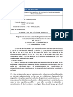 Decreto #33240 S de Reglamento de Permisos de Funcionamiento Del Ministerio de Salud.