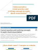 Revisión Narrativa - "Current Practice and Evolving Concepts in Septic Shock Resuscitation"