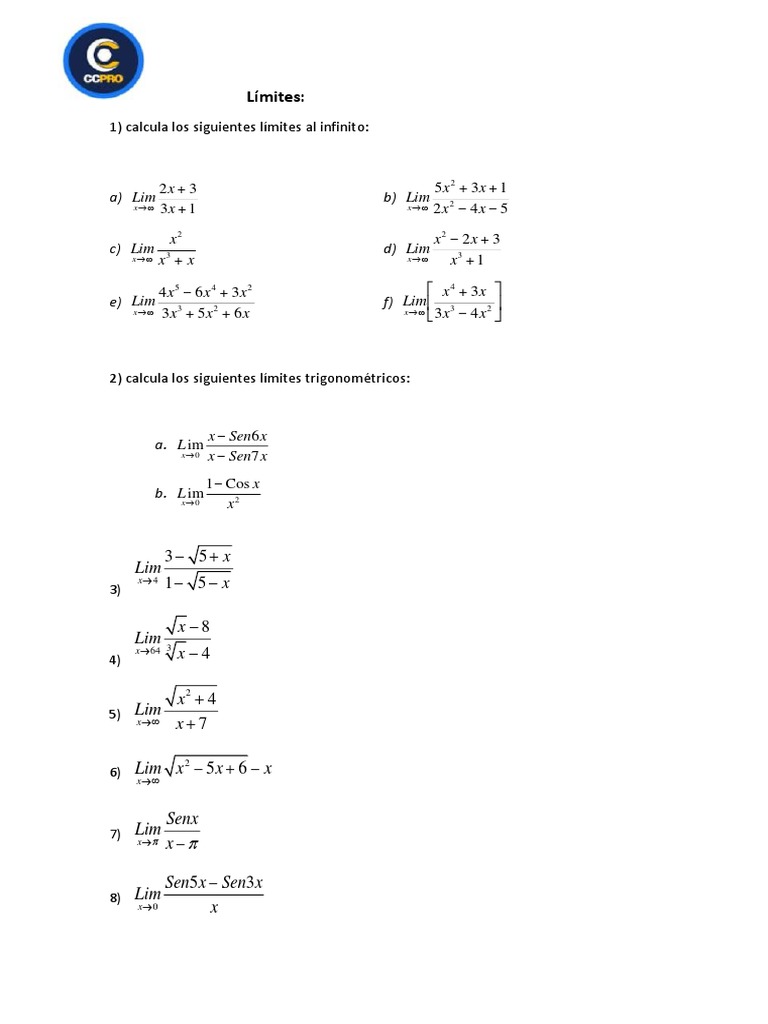 Limites pdf