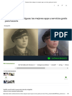 Restaurar Fotos Antiguas - Las Mejores Apps y Servicios Gratis para Hacerlo