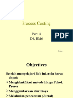 Process Costing: Pert. 4 D4, HM6