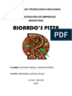 Marketing Ricardo's Pizza