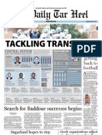 The Daily Tar Heel For August 22, 2011