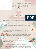 Poster Taller de Yoga Organico Beige