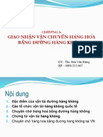 Bai Giang DLGN Kbhq-Chuong 5-Giao Nhan Hang Hoa Bang Duong Hang Khong