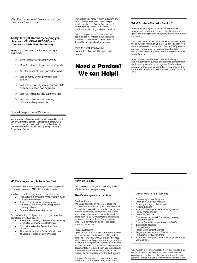 Pardon Me | PDF | Law