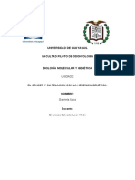 El Cáncer y Su Relación Con La Herencia Genética.