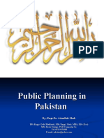 Public Planning in Pakistan - Dr. Shah