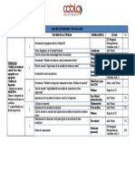 Plan de Actividades y Evaluación