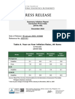 PSA January 2023 CPI Press Release