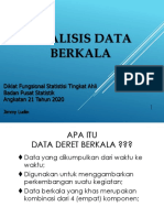 BT - Analisis Deret Berkala - Jimmy Ludin, SST.,M.si - 2131