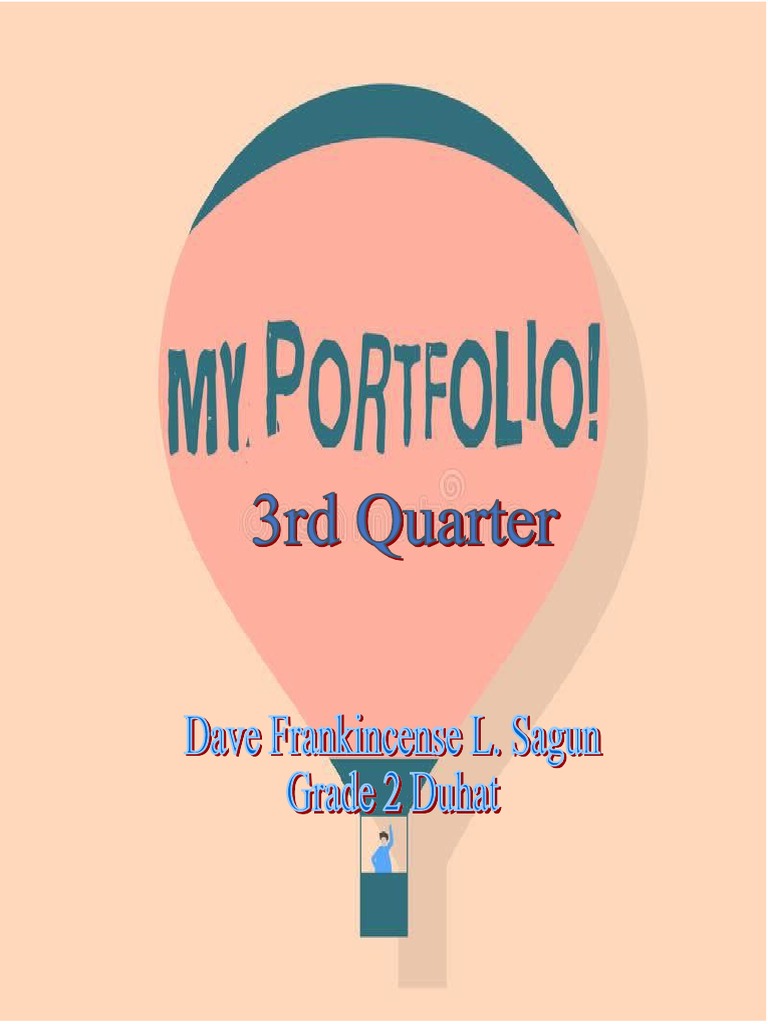 3rd Quarter Portfolio PDF