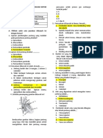 Ulangan Harian Anatomi Fisiologi Sistem Kardiology