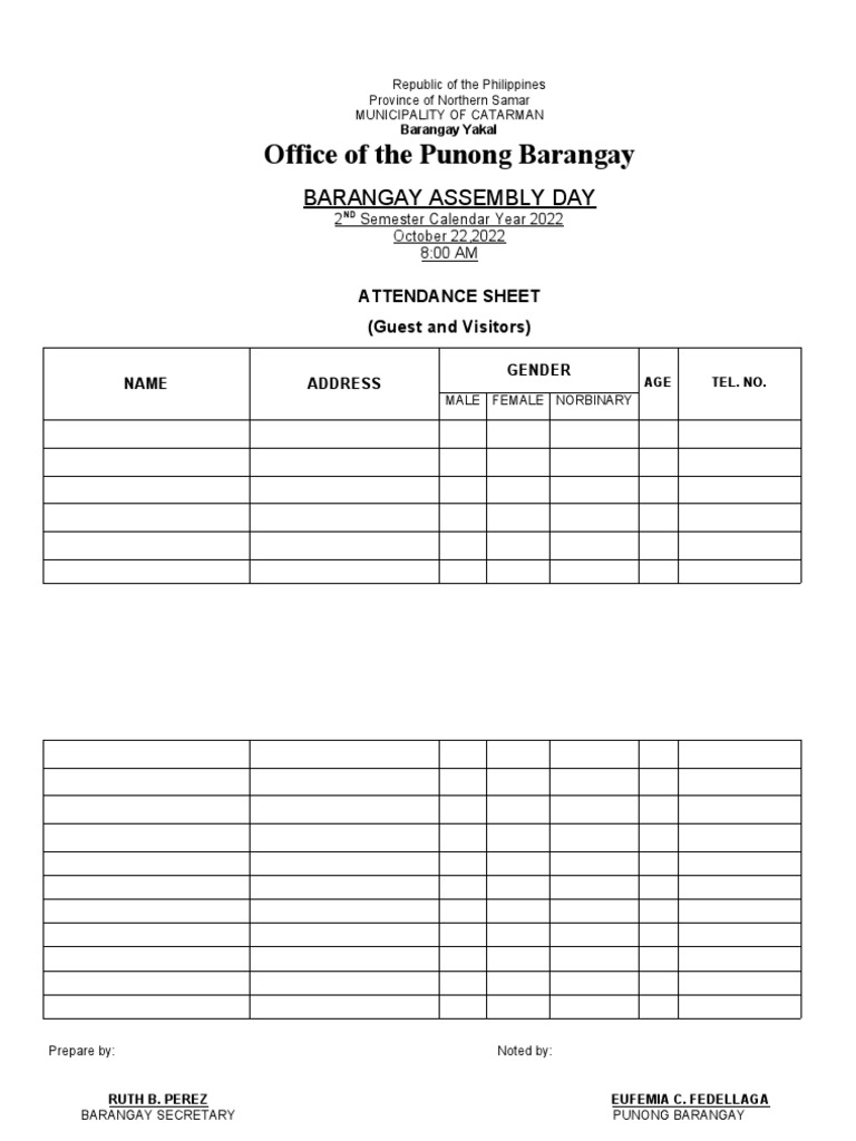attendance-barangay-assembly-2022-pdf-philippines