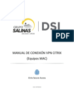 Manual Conexión VPN Citrix - MAC