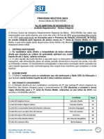 Processo Seletivo 2023: Rua Edístio Pondé, 342-Stiep. CEP:41 .770-395 - Salvador - Bahia