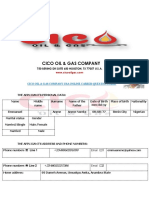 Cico Oil and Gas Online Questionnaire 1 2 3
