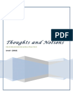 Thoughts and Notionspdf