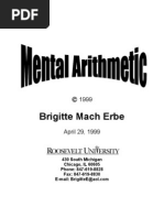 Download Mental Arithmetic by ariefbasuki2572 SN62799372 doc pdf
