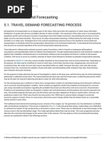 Travel Demand Forecasting