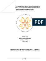 Septian Ardiansyah 221FF02066 LAPORAN PRAKTIKUM FARMAKOGNOSI ISOLASI PATI