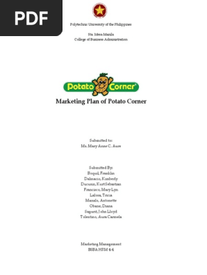 Group 4 - Marketing Plan (Potato Corner)