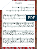 Tricolor Partitura Acordeón