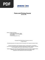 Fares and Pricing Manual