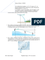 Applied Dynamics Tut 1