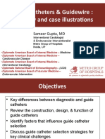 Guide Catheters Guidewire Overview and Case Illustra5ons